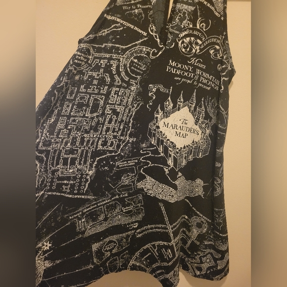 Harry Potter Marauders Map dress - Picture 2 of 6